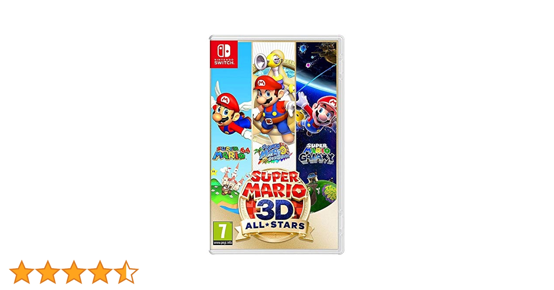 Nintendo Switch Nintendo Switch Super Mario 3D All-Stars Nintendo Super Mario 3D All Stars Collection for Switch